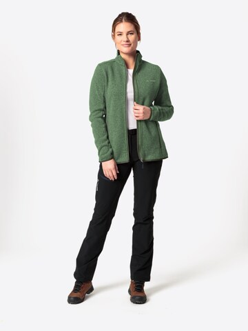 VAUDE Athletic fleece jacket 'Rienza' in Green