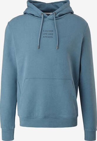 s.Oliver Sweatshirt in Blau: predná strana