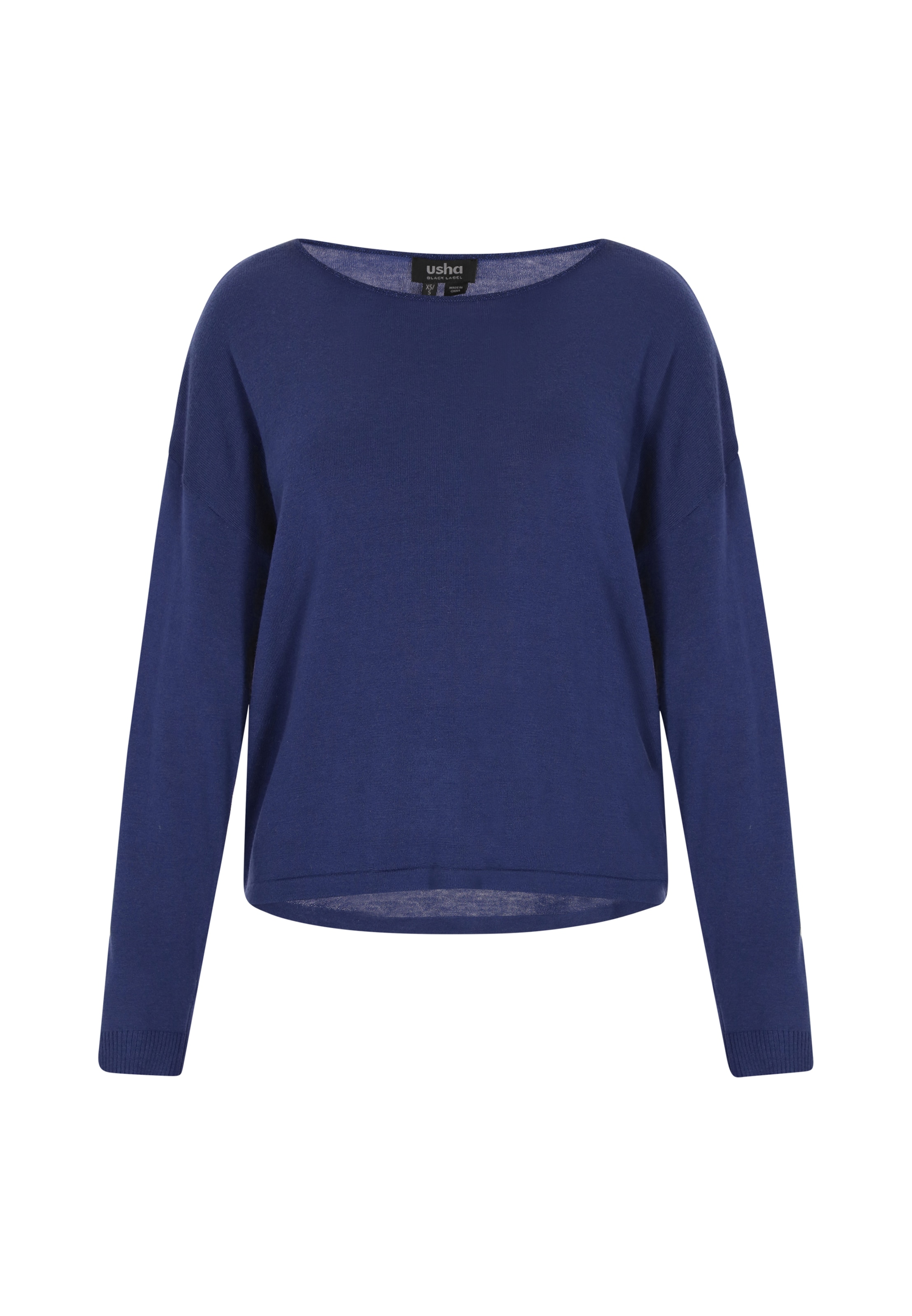 usha BLACK LABEL Πουλόβερ σε μπλε: μπροστά