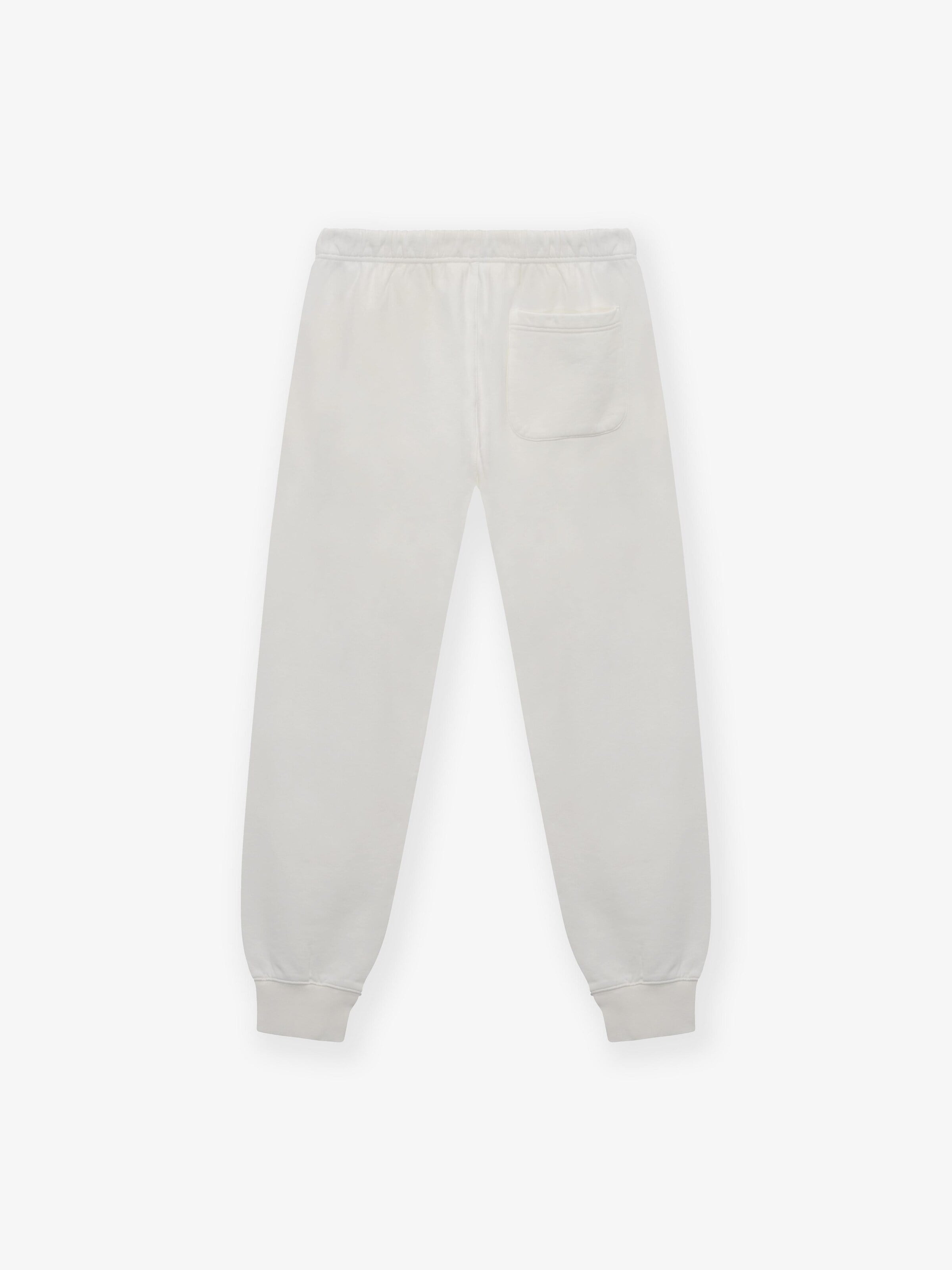Loosefit Pantaloni 'Embroidered shell sweatpants' di BARRYAN in bianco
