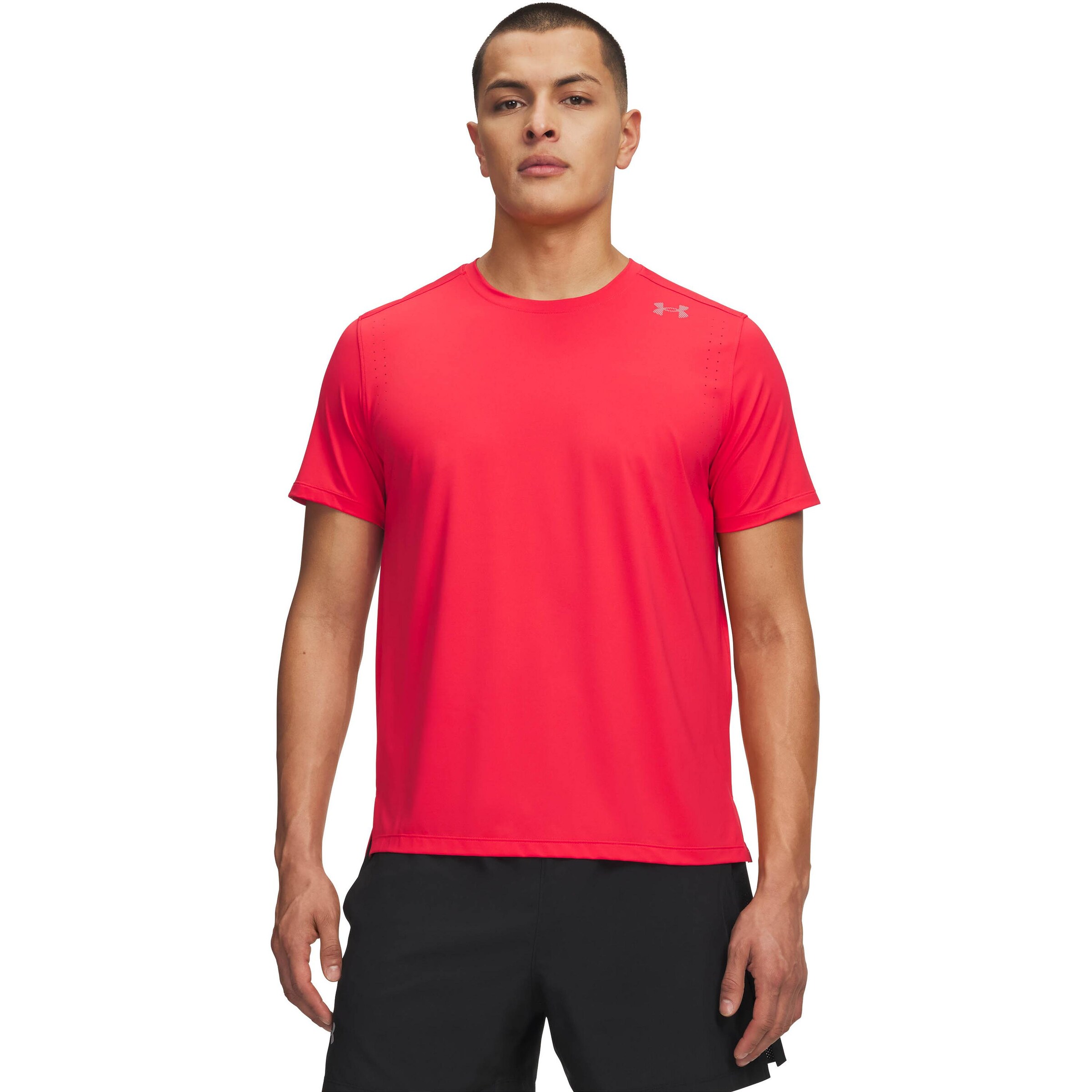 UNDER ARMOUR Performance Shirt 'Velociti Pro' in Red: front