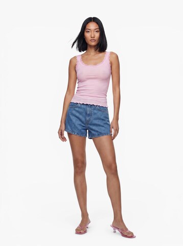 VERO MODA Топ 'NANA' в Ярко-розовый