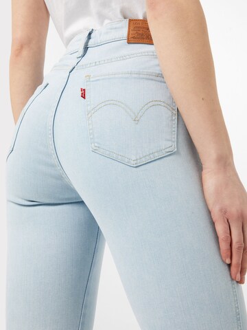 LEVI'S ® Skinny Jeans '721 Exposed Buttons Ank' i blå