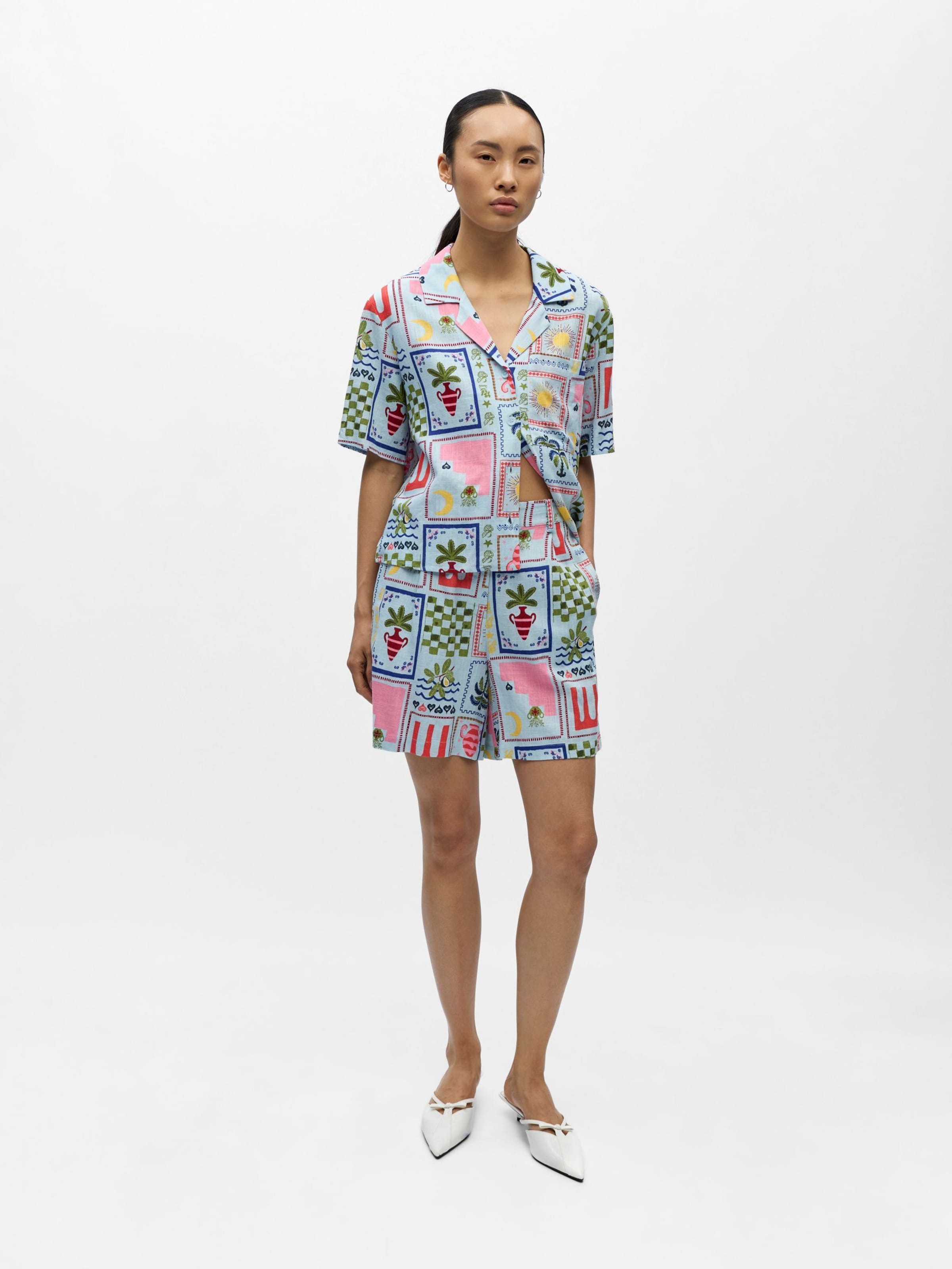 OBJECT Regular Trousers in Mixed colours