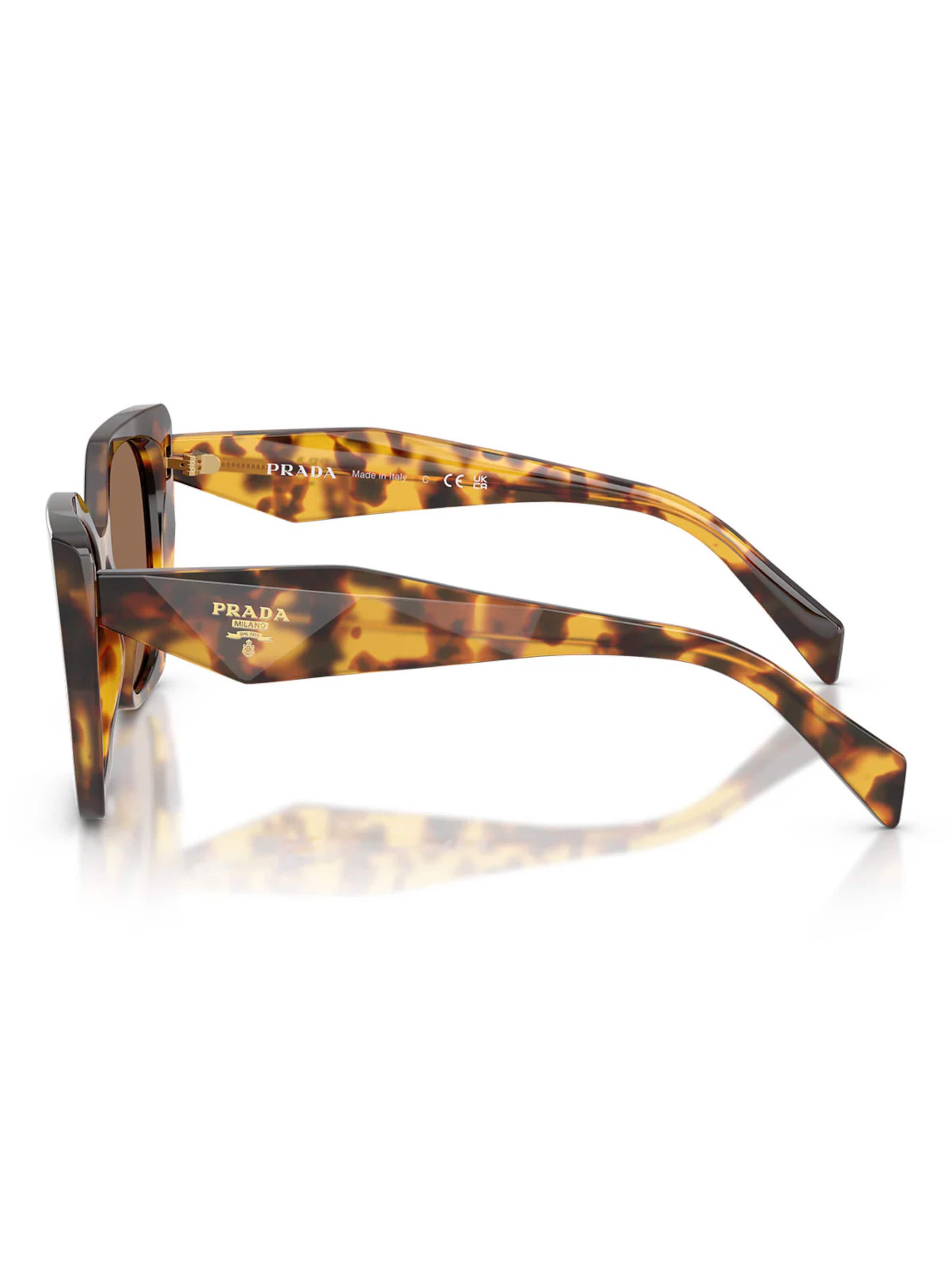 PRADA Zonnebril 'Prada PR19ZS 14L06B' in Bruin