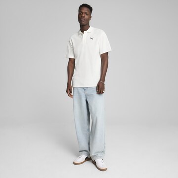 PUMA Poloshirt 'Ess' in Weiß: Vorderseite