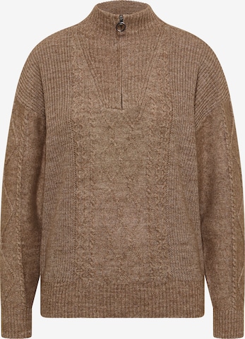 CECIL Sweater in Brown: front
