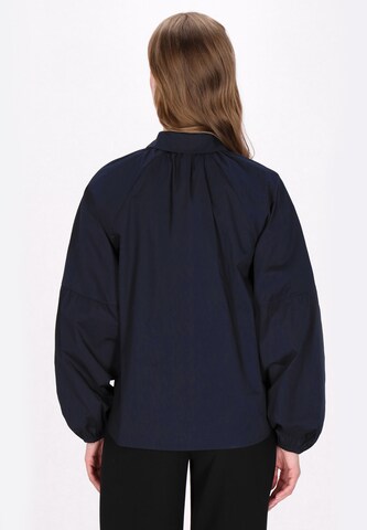DreiMaster Klassik Blouse 'Classic Look' in Blauw