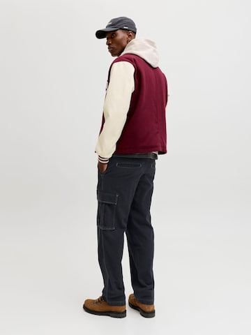 Loosefit Jeans cargo '12288612' di JACK & JONES in nero