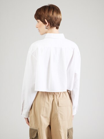 HUGO - Blusa 'Erisa_B' en blanco
