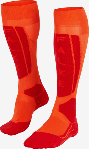 FALKE Sportsocken 'SK5' in Orange: predná strana