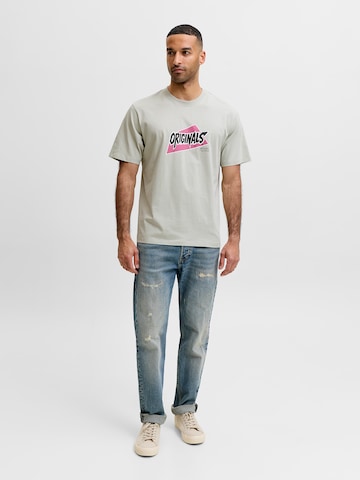 JACK & JONES Majica 'JORKAI' | siva barva