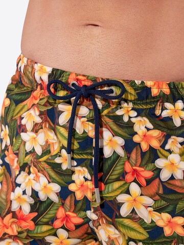 Shorts de bain ' Beach Boxer Etna ' HOM en beige