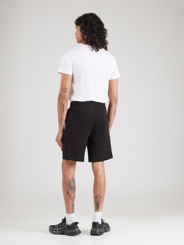 Karl Lagerfeld Regular Shorts in Schwarz: Rückseite