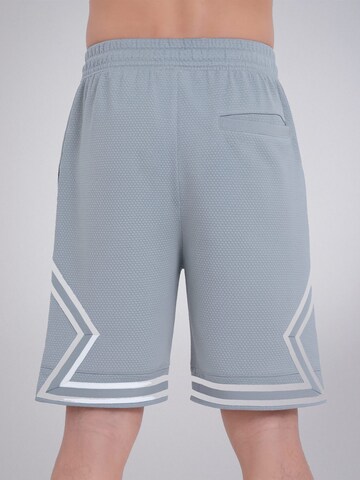 PANTONECLO Board shorts 'Pantoneclo Men’s Gym Shorts with Side Gaset' in Grey