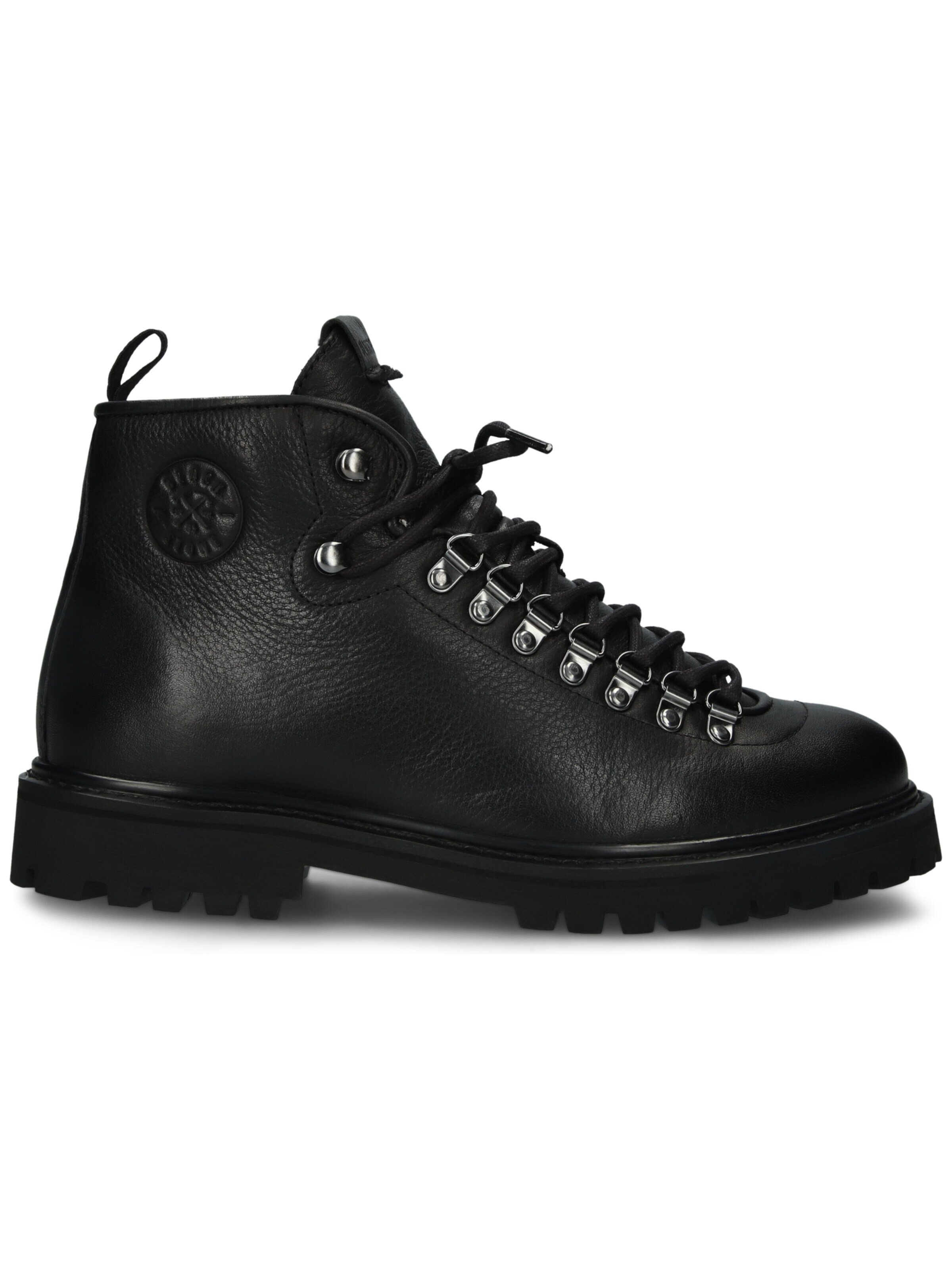 BLACKSTONE Lace-Up Boots 'ROCK TARRANT' in Black: front