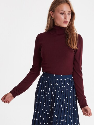 ICHI Pullover 'MAFA' in Rot: Vorderseite