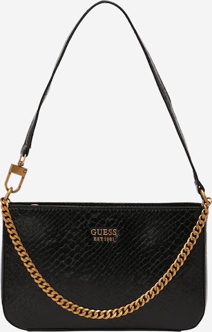 Borsa a spalla 'KATEY' di GUESS in nero: frontale