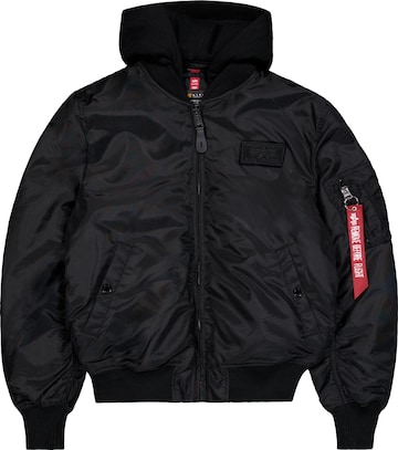 juoda ALPHA INDUSTRIES Demisezoninė striukė 'MA-1 TT': priekis