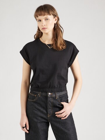 ONLY - Camiseta 'MAY' en negro: frente