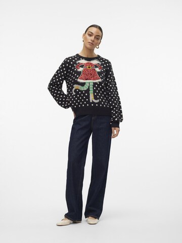 VERO MODA Pullover 'SPARKLE' i sort