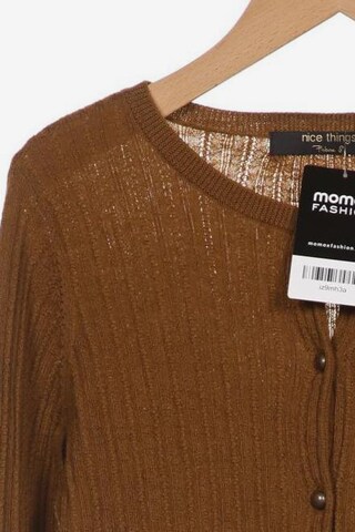 Nice Things Sweater & Cardigan in M in Brown
