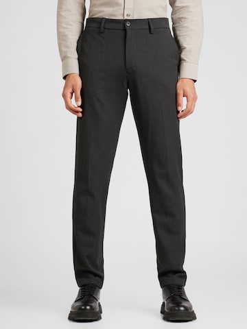 Les Deux Regular Pleated Pants 'Como' in Grey: front