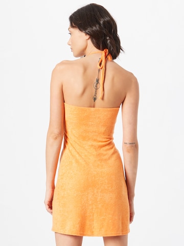 HOLLISTER Sukienka w kolorze pomarańczowy
