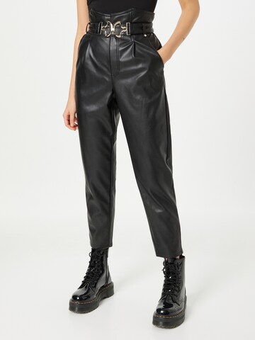 River Island Tapered Hose in Schwarz: predná strana