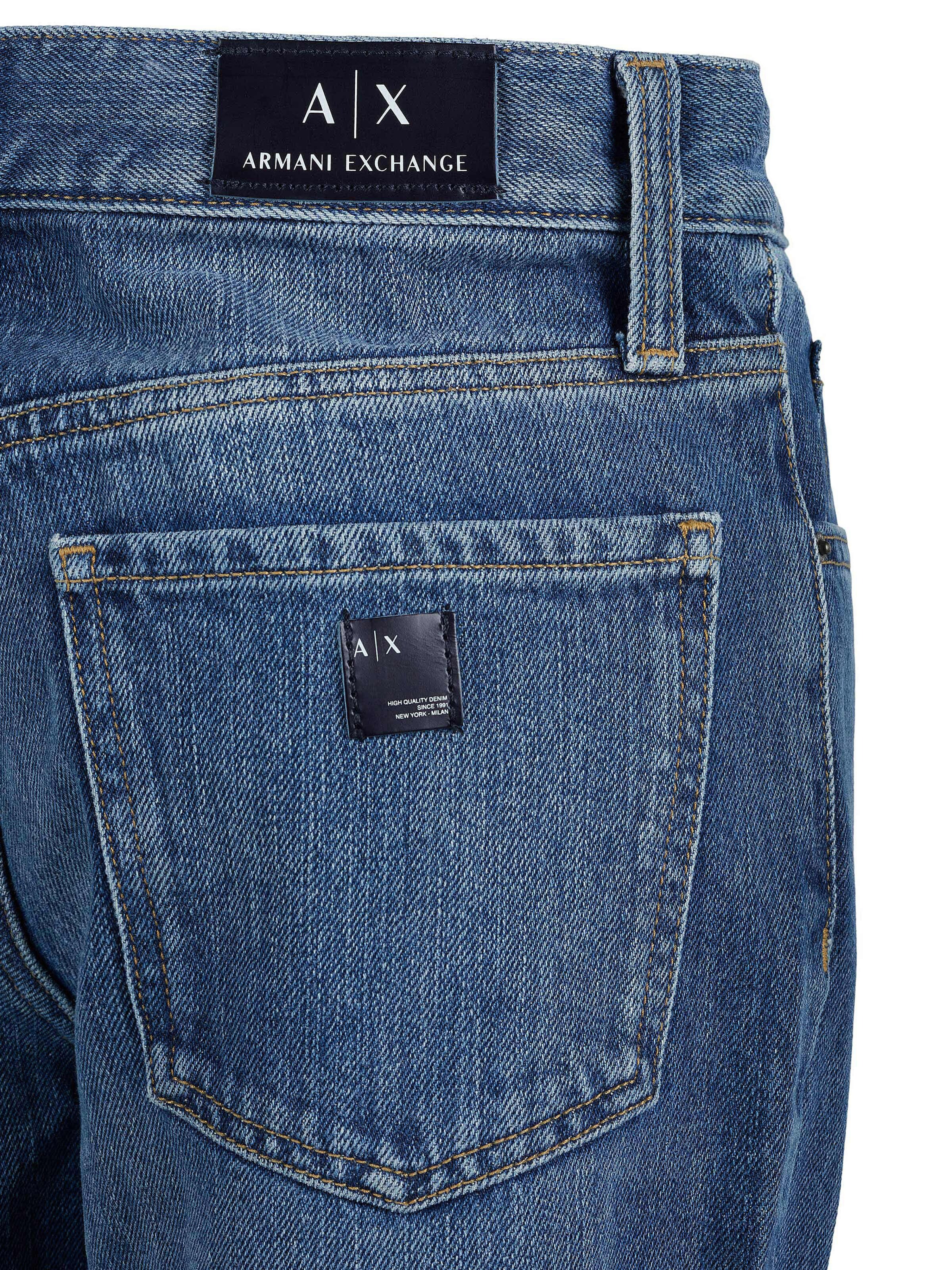 ARMANI EXCHANGE Slimfit Jeans in Blau