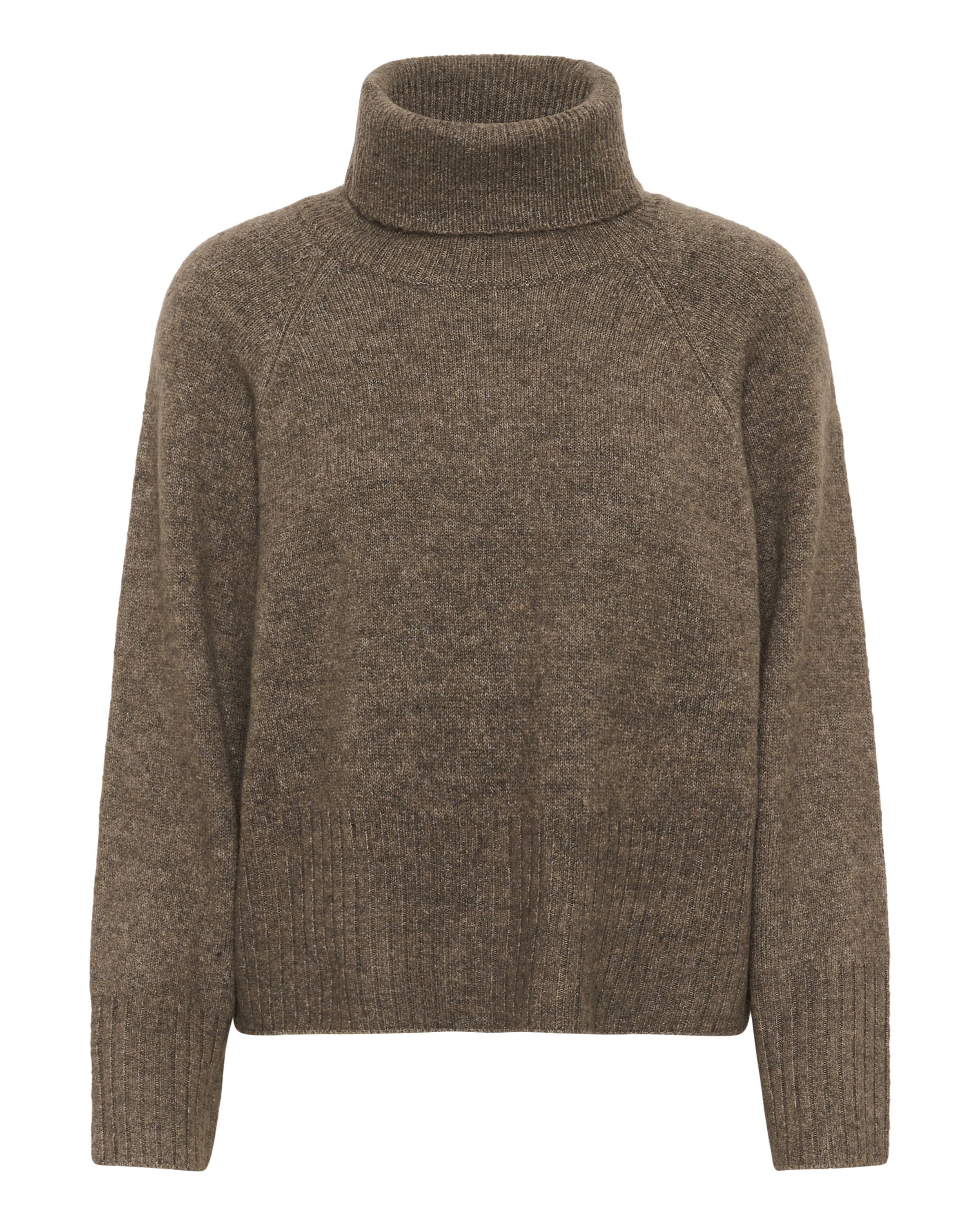 KaffePulover - smeđa boja: prednji dio