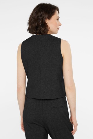 SENSES.THE LABEL Strickweste in Schwarz