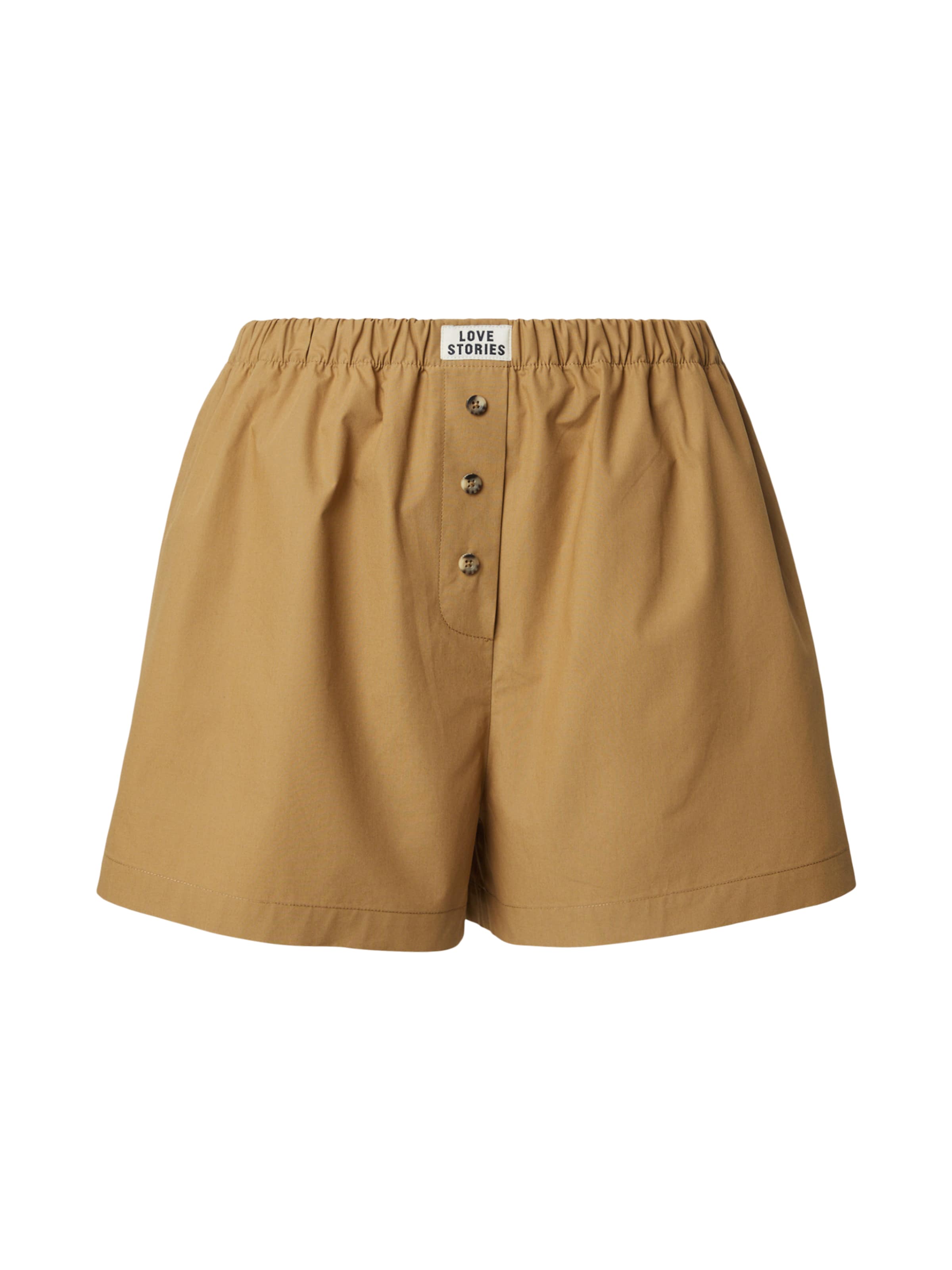 LOVE Stories Szabványos Nadrág 'James' - barna: elől
