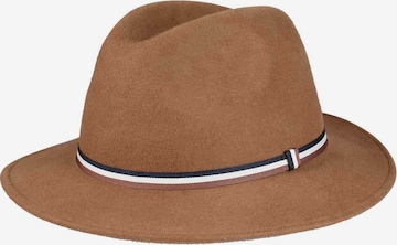 bugatti Hut 'Fedora' in Braun: Vorderseite