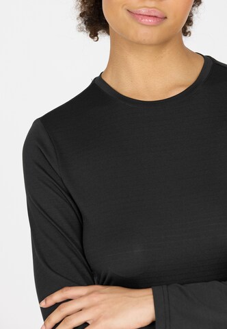 Athlecia Langarmshirt 'Miwa' in Schwarz