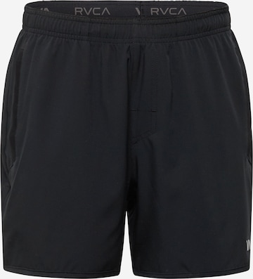 RVCA Regular Trousers 'YOGGER 15' in Black: front