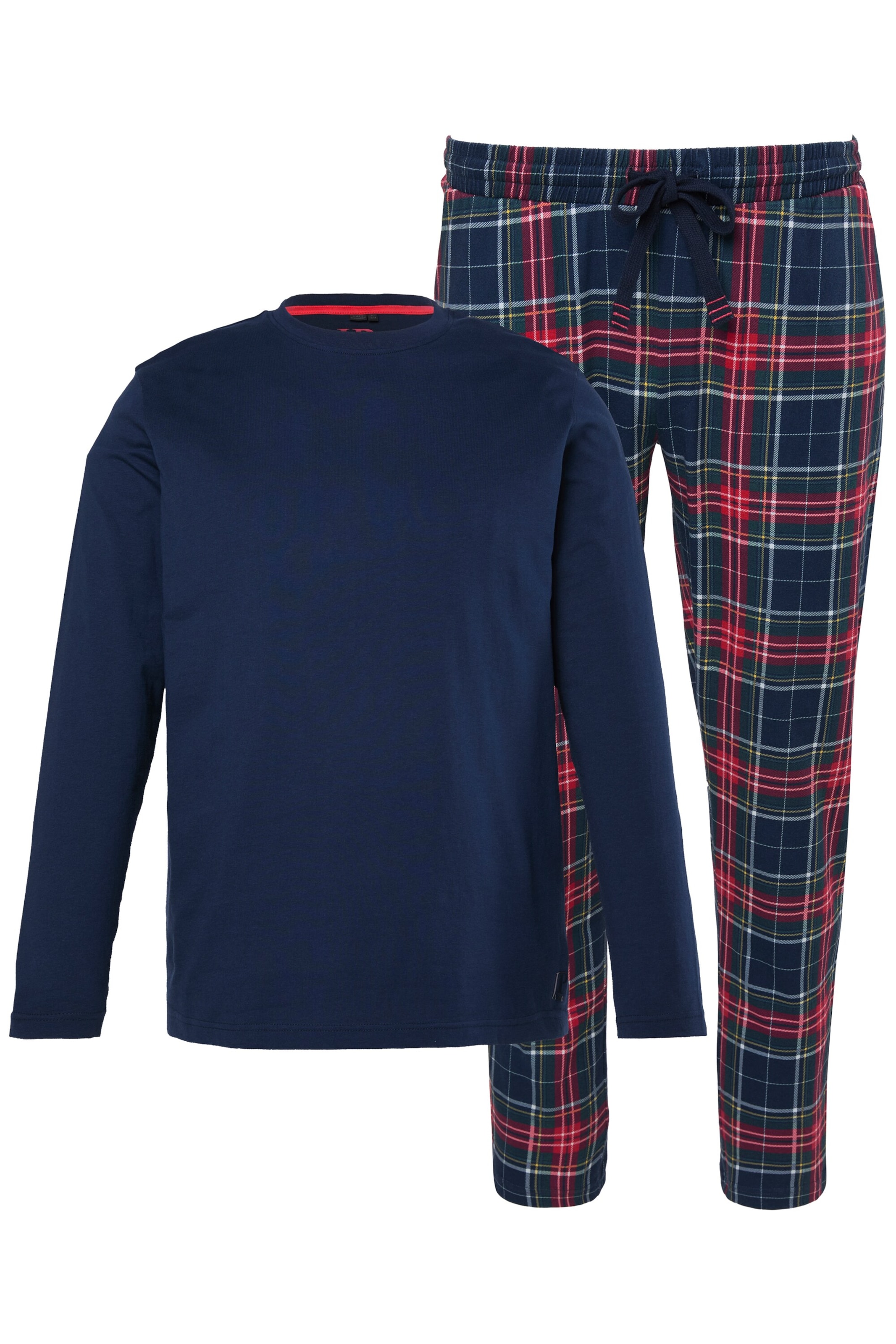 JP1880 Pyjama in Blau: Vorderseite