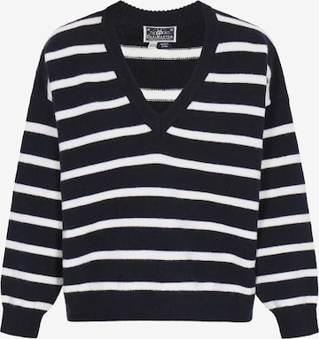DreiMaster Maritim Sweater 'Classic Look' in Blue: front