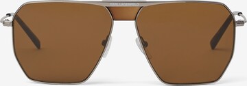 Karl Lagerfeld Okulary przeciwsłoneczne w kolorze srebrny: przód