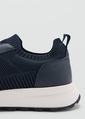 MANGO MAN Sneakers 'Performance' in Blue