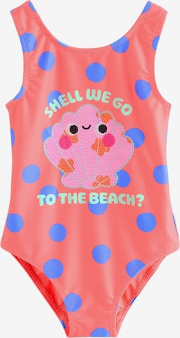 oranžinė Next Maudymosi kostiumėlis: priekis