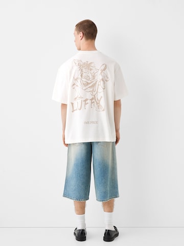 T-Shirt Bershka en beige