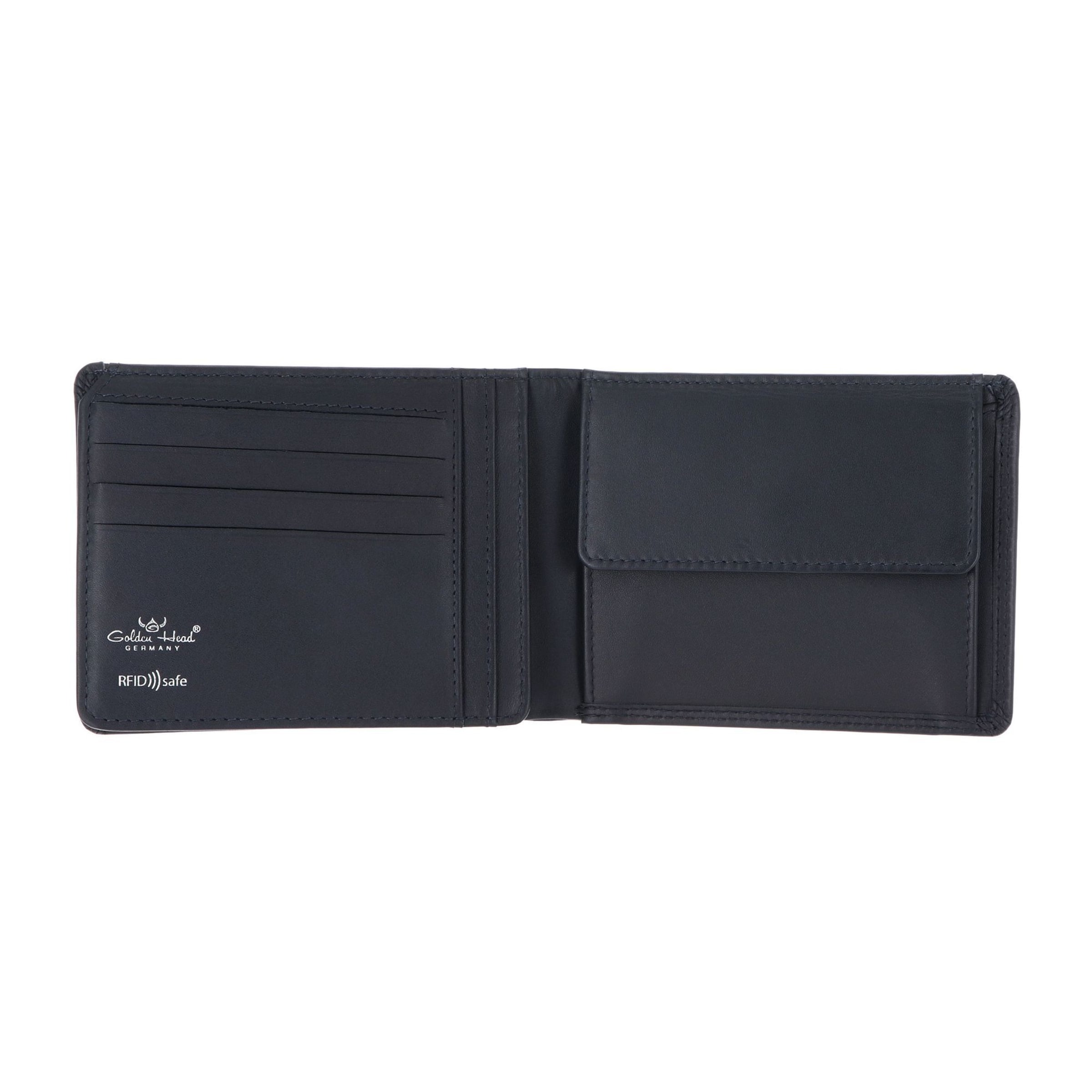Porte-monnaies ' RFID ' GOLDEN HEAD en bleu