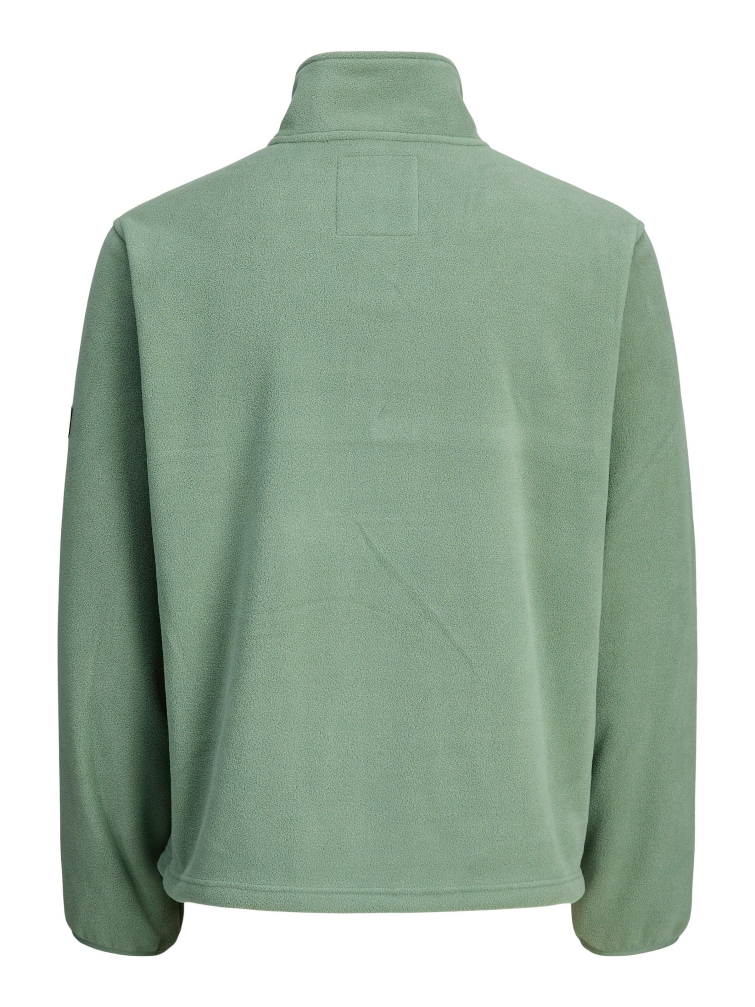 JACK & JONES Sweater 'JJAlpes' in Green