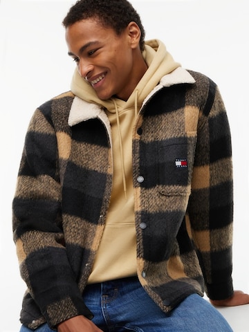 Tommy Jeans - Casaco meia-estação em preto