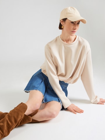 STUDIO SELECT Sweatshirt 'Penny' i beige: forside