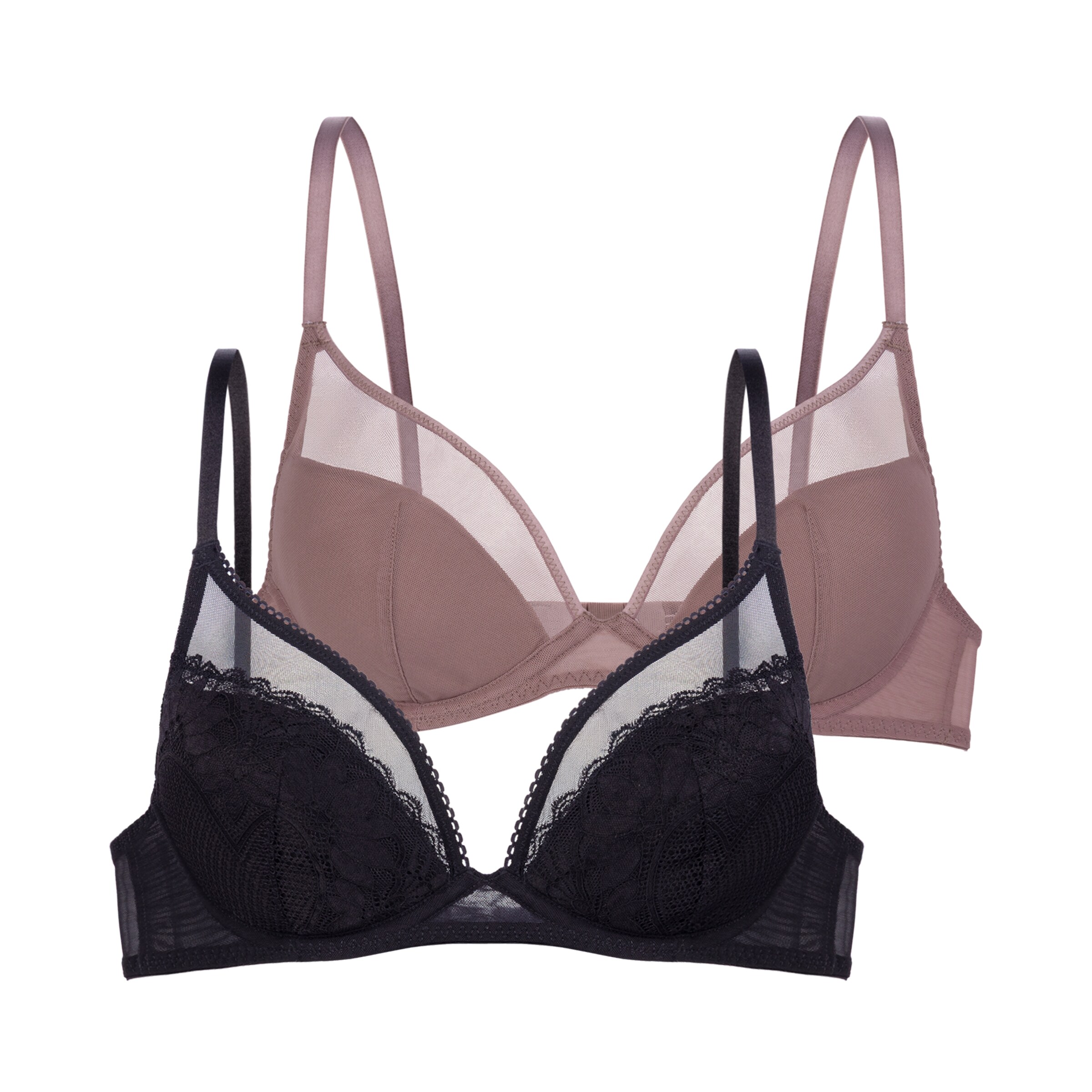 Soutien-gorge 'Lincoln' Dorina en marron : devant