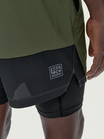 Born Regular Sportbroek ' Strider ' in Groen