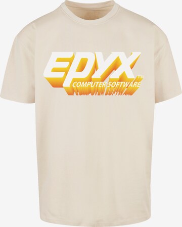 T-Shirt 'EPYX' F4NT4STIC en beige : devant