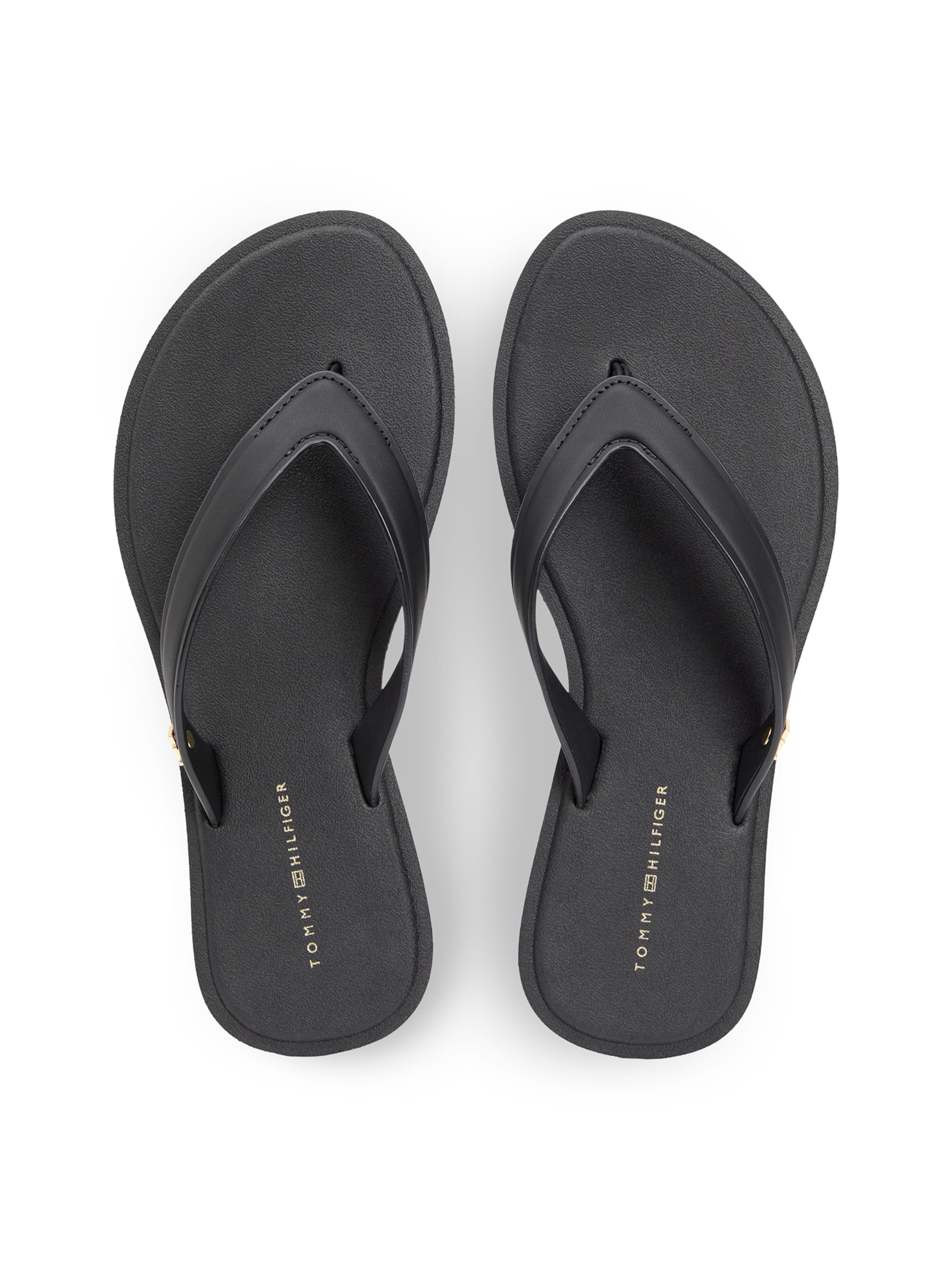 TOMMY HILFIGER Japonke | črna barva